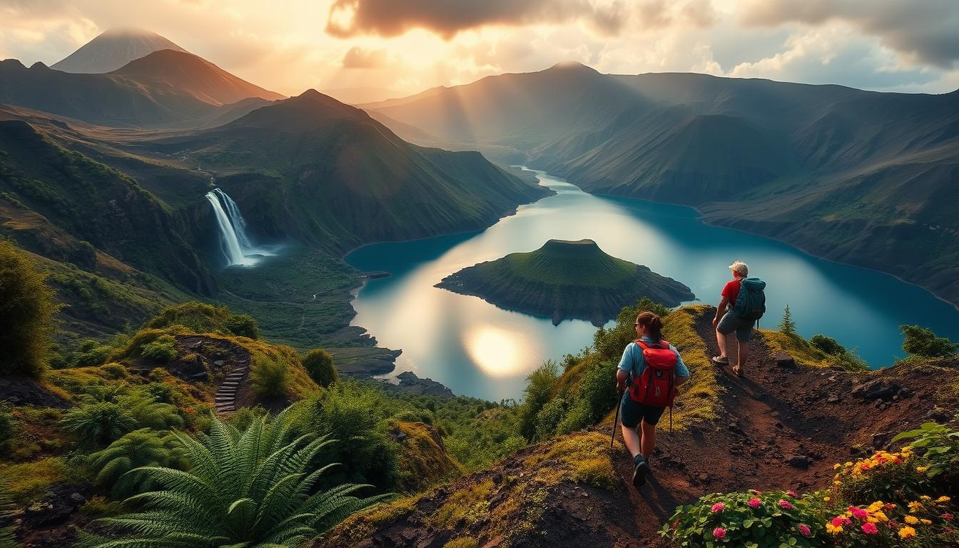 Gunung Rinjani trekking