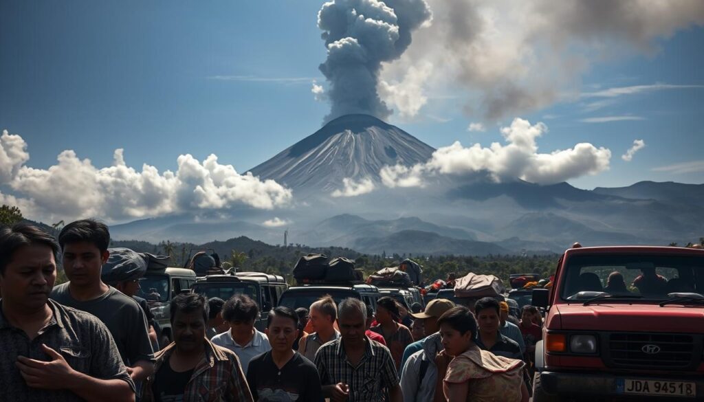 evakuasi erupsi merapi