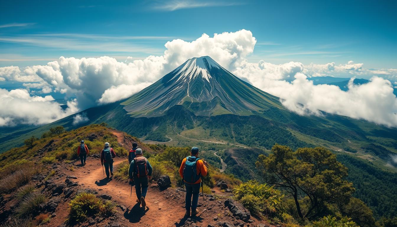 petualangan gunung merapi