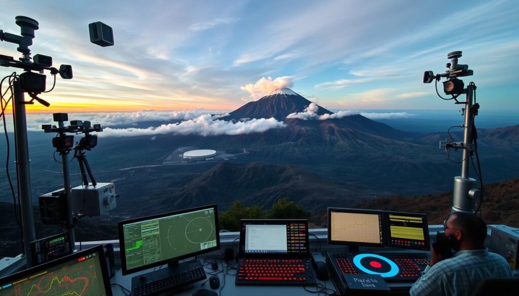 teknologi pemantauan erupsi Merapi