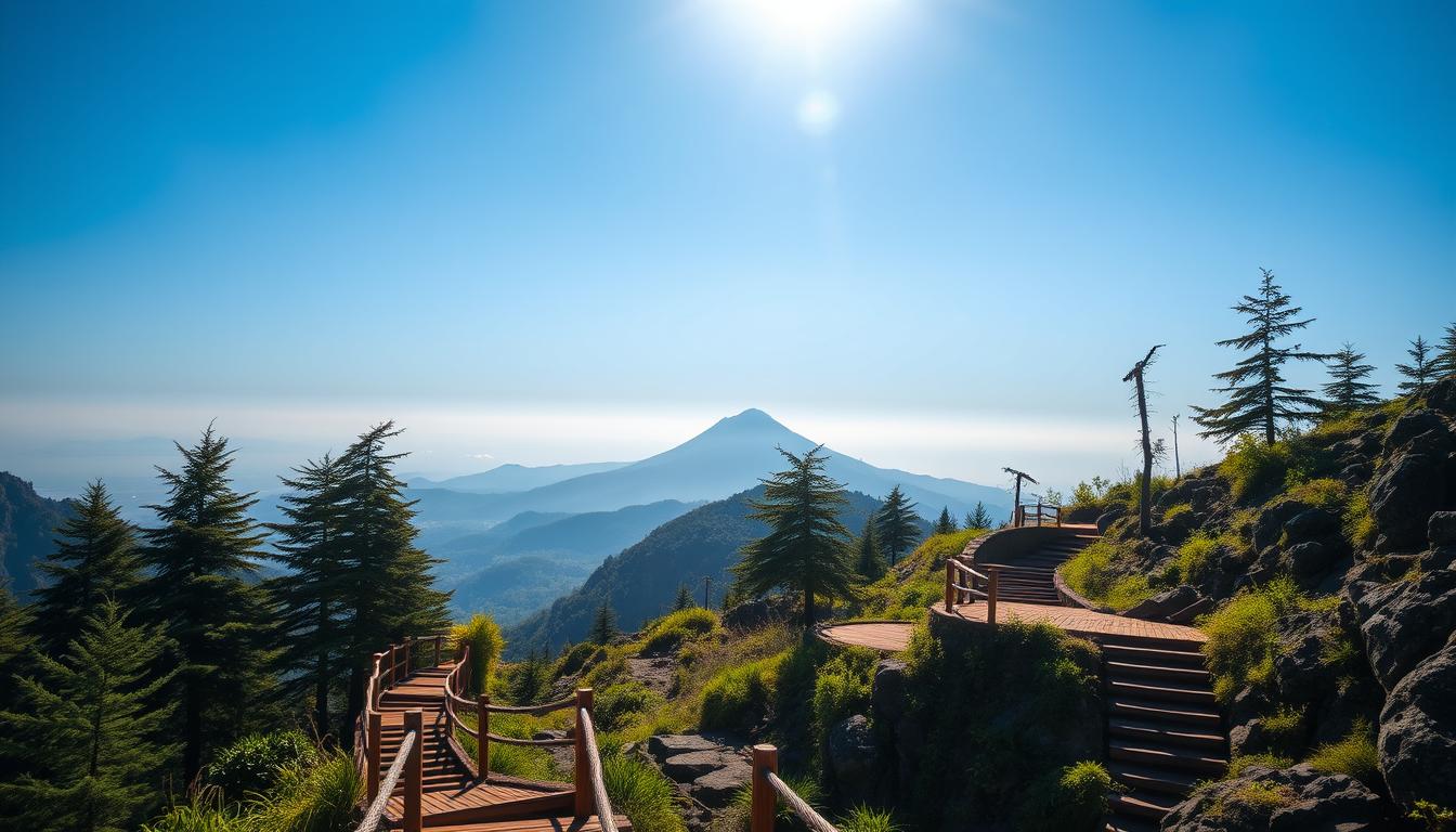 jalur pendakian gunung